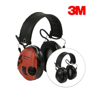 3M PELTOR 스포텍 MT16H210F-478-RD 전자감응 귀덮개