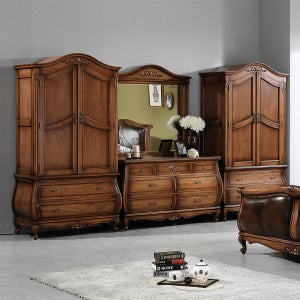 노엘 엔틱 장롱 세트 원목 이불장 입본장 키큰장 장농 농 장롱 이불 12자