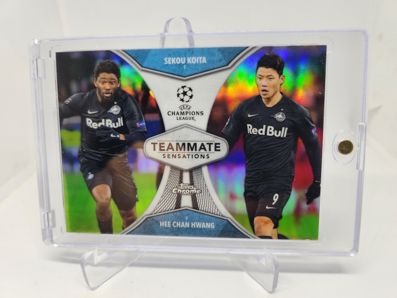 2019 Topps Chrome UCL Teammate 황희찬 RC 루키카드 축구카드