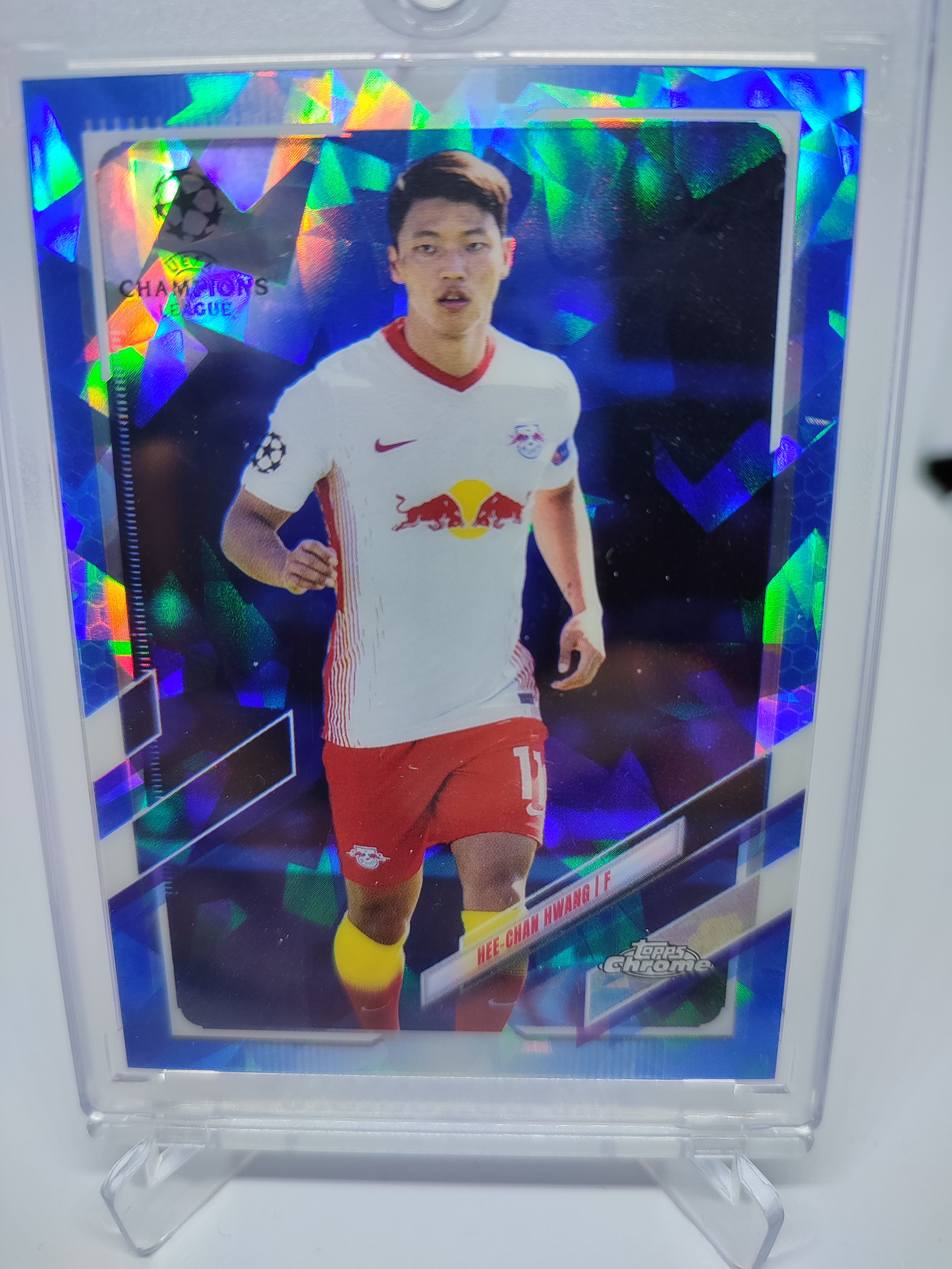 2020 Topps Chrome UCL SAPPHIRE 10번 황희찬 Heechan 축구카드