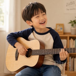 Earth 어스 mini /탑솔리드 입문용 어린이 통기타 /학생 초보 연습용