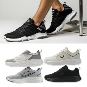 [유세븐] 가벼움 극대화 남여공용 메쉬 런닝화 워킹화 발편한 커플 슈즈 평일 전용 타임딜