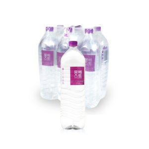 몽베스트생수 안전한생수 몽베스트유라벨 2L 6펫