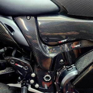 SUZUKI GEN3 HAYABUSA CARBON FRAME COVER (2021-202X)하야부사차대카본 하야부사카본차대 하야부사 카본 프레임차대 차대열감소 2세대 3세대 능직