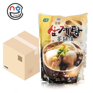 선봉식품 삼계탕 1kg x 15봉 한박스 실온 간편식품 즉석삼계탕 닭한마리 초복 말복