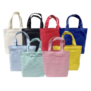무지 미니 에코백 파스텔컬러 비비드컬러 친환경 천가방 인쇄제작가능
