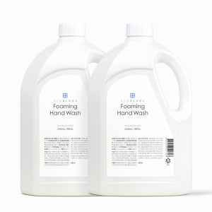 에코블랑 손세정제 2.5리터 2개 대용량 리필 핸드워시 거품손세정제 무향
