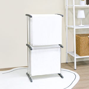 이지라이프 스텐 미니 빨래 건조대 2단