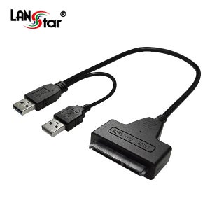 [LANSTAR] 랜스타 LS-USB 3.0-SATA 컨버터 12V 아답터 별도구매
