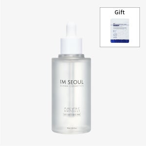 아임서울 퓨어 비타씨 앰플 90ml /순수비타민C/저자극/수분충전/조명앰플/미백 마이크로도싱