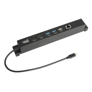 [NEXI] 넥시 NX-Y3192A 멀티포트 도킹 USB C타입 허브 NX1149