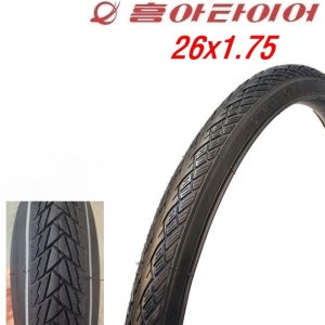 흥아26인치 26x1.75자전거타이어 MTB 하이브리드 생활자전거