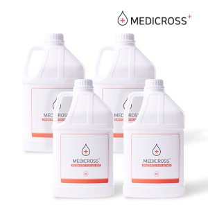 메디크로스 고순도 진심 뿌리는 살균소독제 4L x 4개 세트