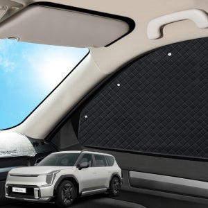 EV9 햇빛가리개 본투로드 하이브 캠핑 차박 암막 커튼 1열+2열+3열