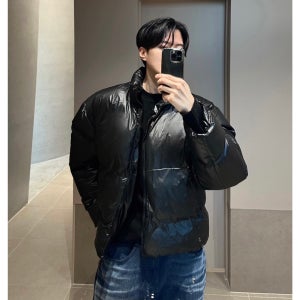 남자숏패딩 남자크롭패딩 남성겨울점퍼