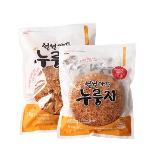 정성가득 누룽지 450g 1kg 가마솥 쌀누룽지 과자