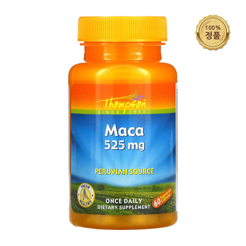 <b>톰슨 마카</b> Maca 525mg 60캡슐