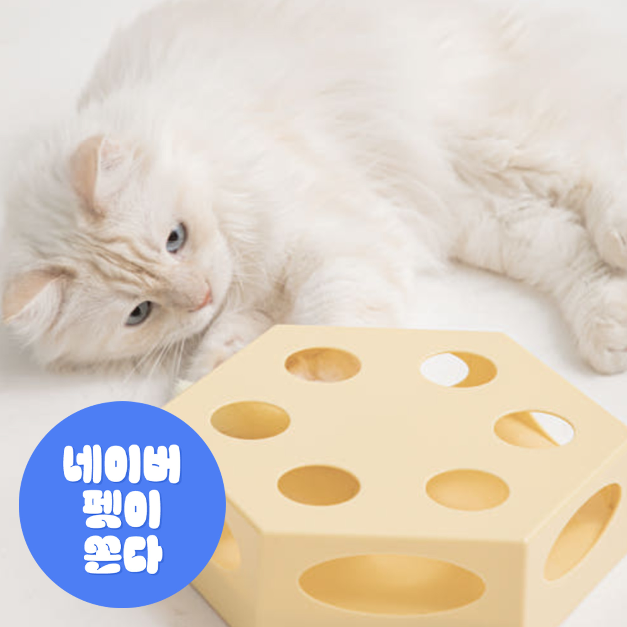 바잇미 고양이 자동장난감 움직이는 고양이 전동장난감