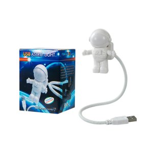 우주인 USB 라이트 조명 램프 LED 비행사 컴퓨터 노트북 아스트로