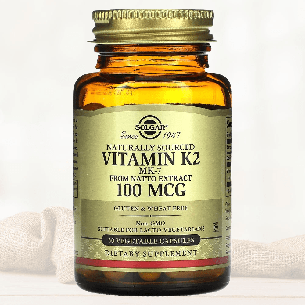 솔가 천연 <b>비타민</b>K2 100<b>mcg</b> 베지 <b>캡슐</b> 50정