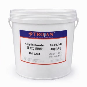 4KG 투명 핫 마운팅 프레스 아크릴 레진 파우더 수지 분말 가루 시편성형기 마운팅기 TROJAN