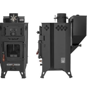 파이어우드 하이브리드 PW-20 (연통 별매) 펠렛난로 화목난로 겸용