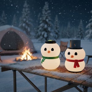 스노우맨 랜턴 쉐이드 캠핑 등갓 커버 갓 루메나갓 루메나 M3 호환 (오앤제이)