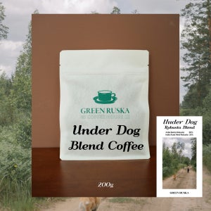 고소한맛 가득한 언더독 블렌드 커피 원두 홀빈 200g, 1개