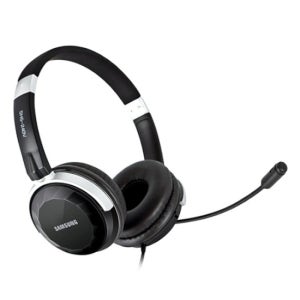 삼성 국내정품 어학용 헤드셋+4극 젠더 PC게이밍 온라인강의 어학학습 줌회의 학원용 헤드셋