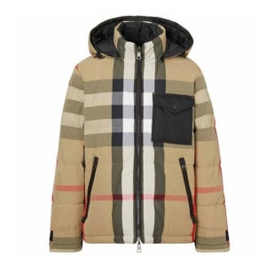 [대전/매장] 버버리 패딩 리버시블 체크 남성 베이지 블랙 8063723