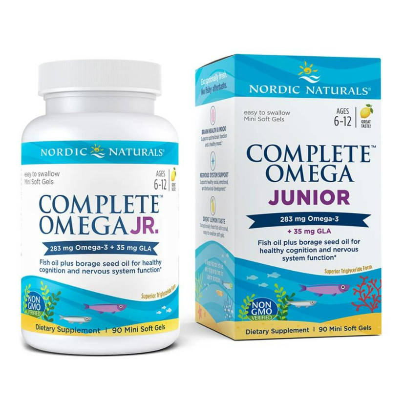노르딕 <b>컴플리트 오메가 주니어</b> 283mg 90정 GLA