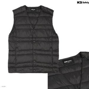 K2 세이프티 남자 경량 패딩 조끼 캠핑 베스트