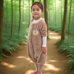 아기 슬립색 아기 극세사 수면 조끼 겨울 슬리핑백