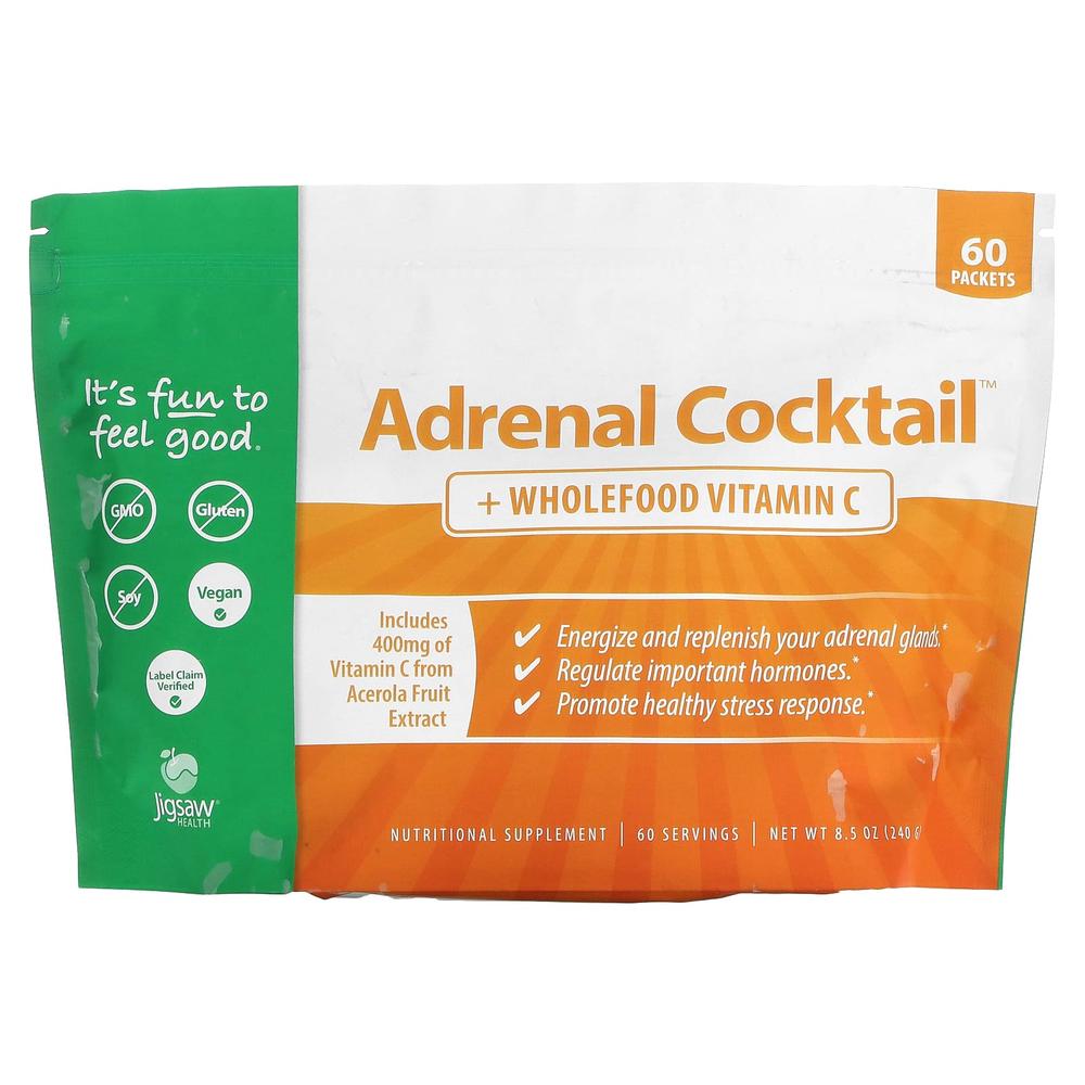 지그소우 헬스 <b>부신</b> 칵테일 홀푸드 비타민 C 240g <b>Jigsaw Health</b> Adrenal Cocktail Wholefood Vitamin C