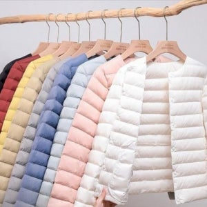 여성숏패딩 여자 경량 패딩 점퍼