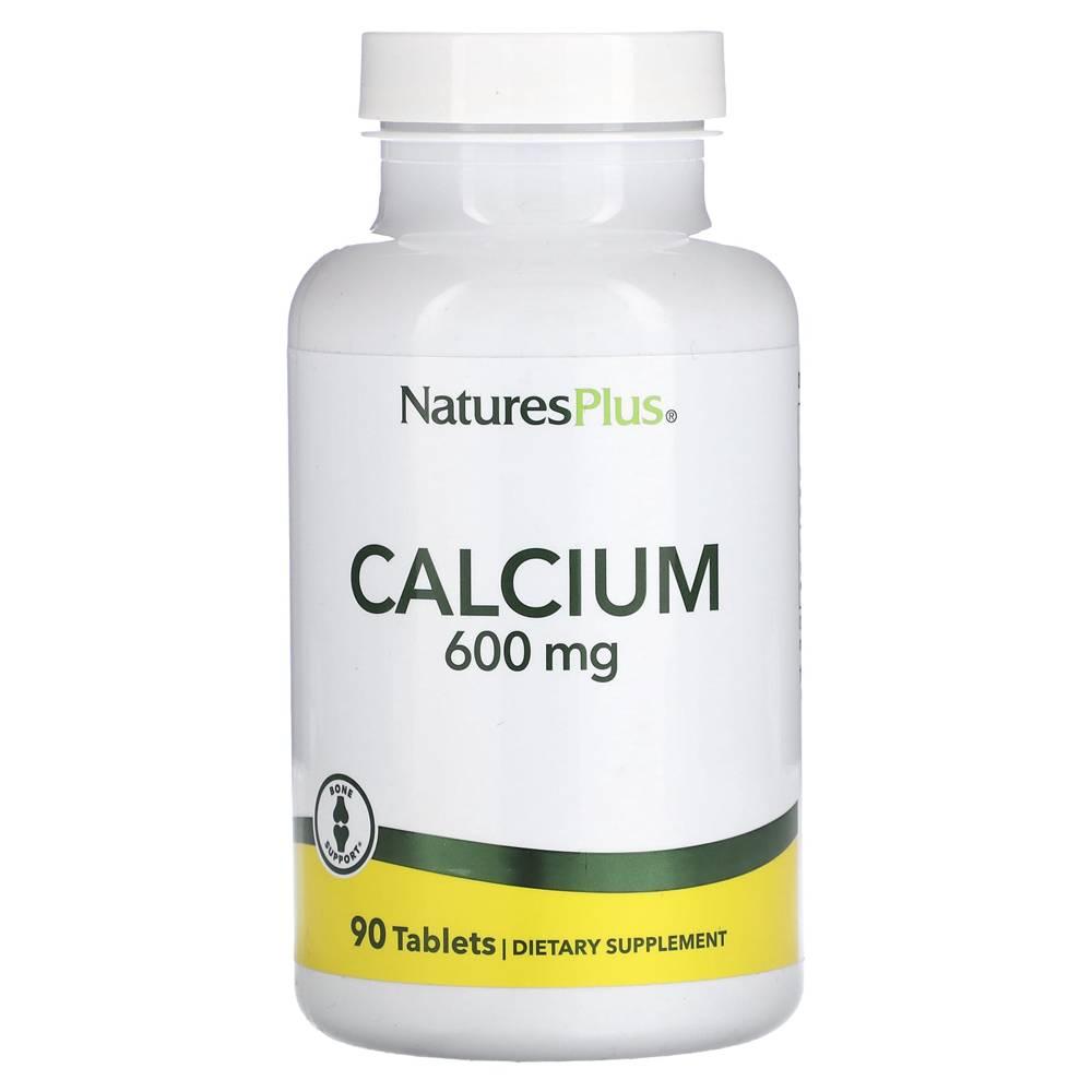 NaturesPlus Calcium <b>네이처스플러스</b> 칼슘 600mg 90정