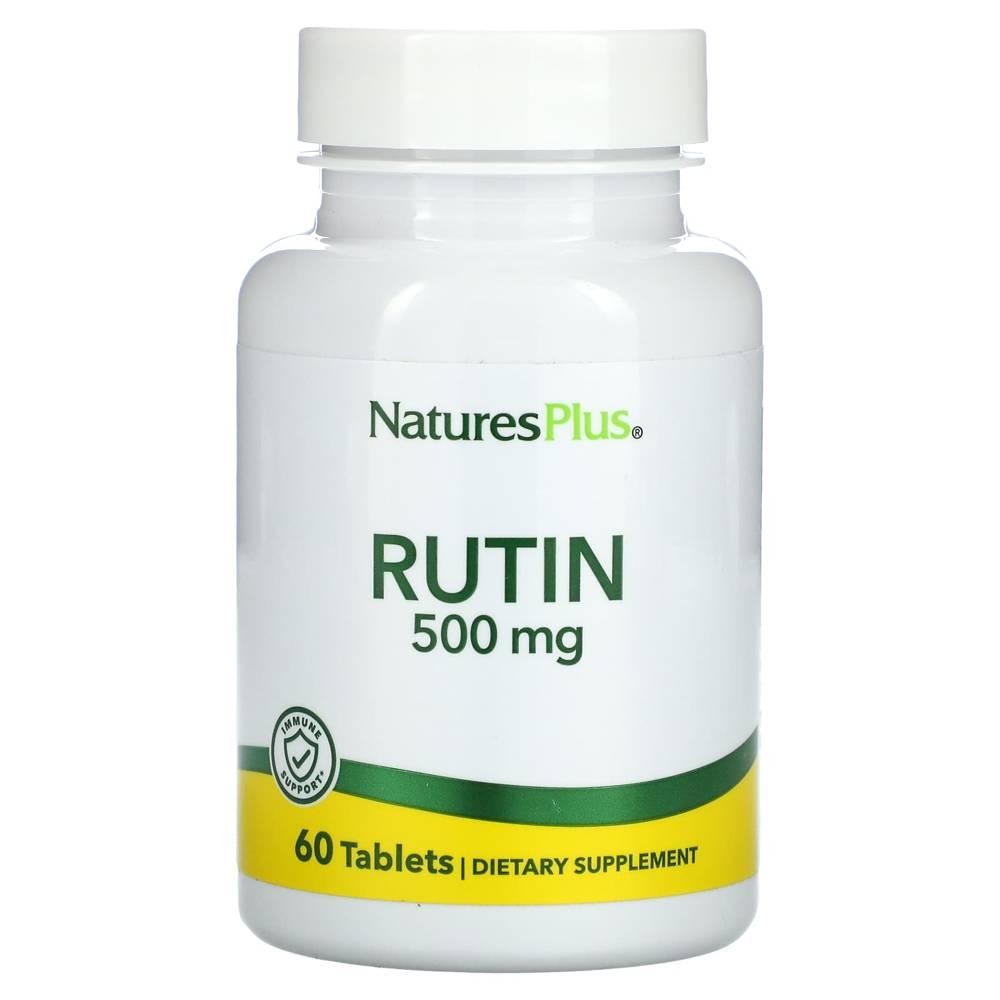 NaturesPlus Rutin <b>네이처스플러스</b> 루틴 500mg 60정