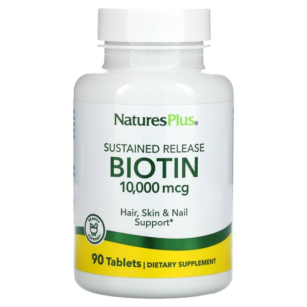 <b>NaturesPlus</b> Biotin <b>네이처스플러스</b> 비오틴 10000mcg 90정