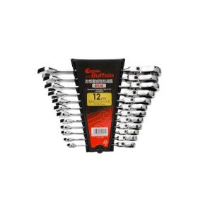 라쳇콤비렌치세트-플렉시블 12PCS 8 9 10 11 12 13 14 15 16 17 18 19