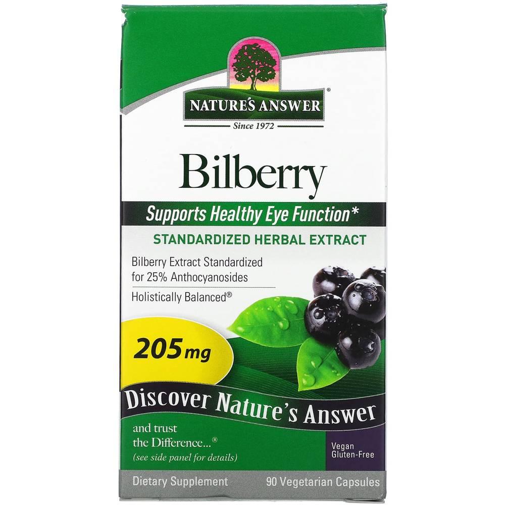 Nature’s Answer <b>Bilberry</b> 네이처스앤서 빌베리 90캡슐