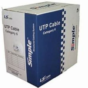 LS전선 UTP 랜케이블 Cat6 인터넷선 CCTV 랜선 (50m컷팅)
