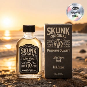 스컹크오리지날 핑크페퍼 에프터쉐이브 바버샵 면도스킨 애프터쉐이브 100ml, 1개