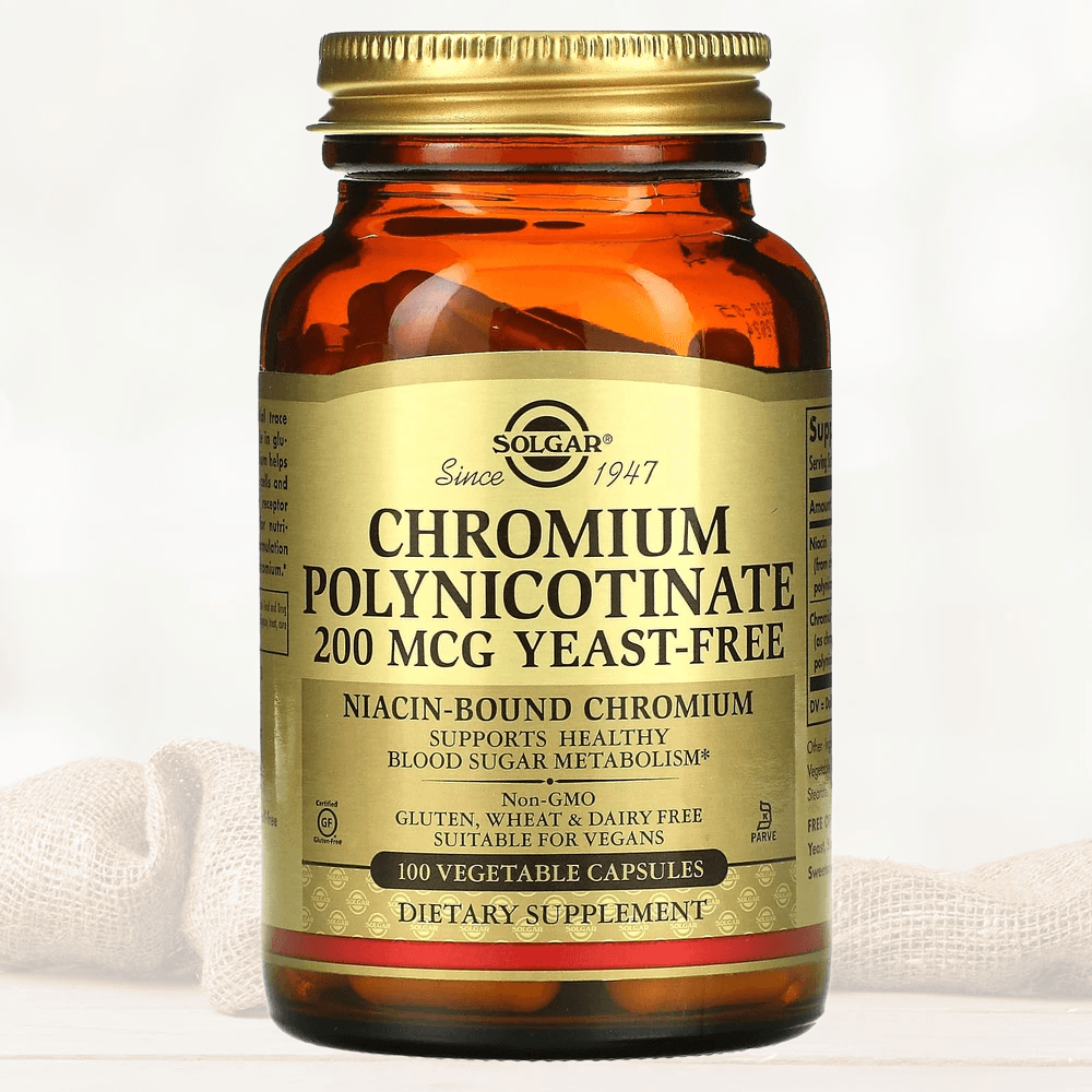 솔가 <b>크롬 폴리니코티네이트 200 mcg</b> 베지캡슐 100정