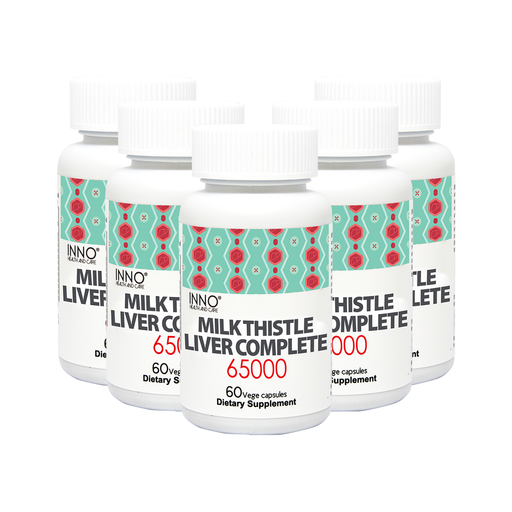 이노헬스 <b>밀크씨슬 리버 컴플리트 65000</b> 60캡슐X5세트