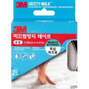 3M 미끄럼방지테이프 논스립테잎 실내용 #7641 (5.08cmx4.57M) 투명