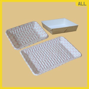 친환경 트레이 적그물 종이트레이 반값행사 8호 77호 88호