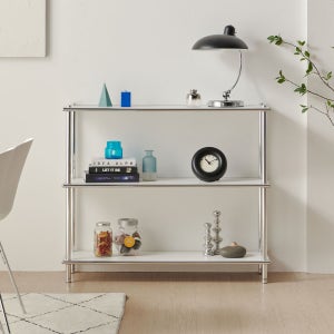 쉐리 모듈 인테리어 다용도 벽 수납 북 3단 선반