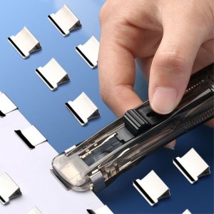 문서고정 날클립 문서 A4 종이고정 디스펜서 서류철 결재 사무용품