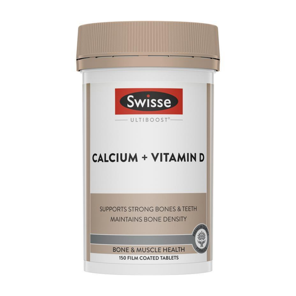 호주 <b>스위스 칼슘</b> + 비타민D 150정 / Swisse Ultiboost Calcium + Vitamin D