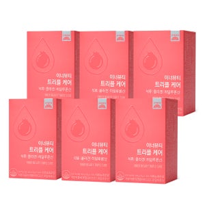 고려은단 이너뷰티 트리플케어 석류 콜라겐 히알루론산 15포, 6개